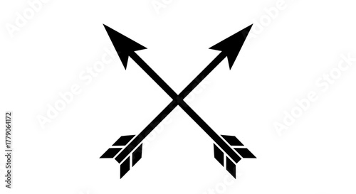 Arrows cross icon