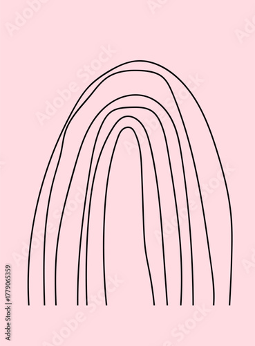 Vibrant Abstract Poster Print. Minimalist Colorful Bright Art. Contemporary Party Card or Invitation Design. Visual Pop Art Wallpaper Decor. 