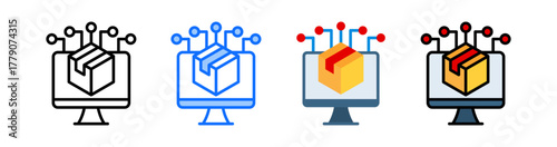 Technology Product Icon Collection Set Multiple Style