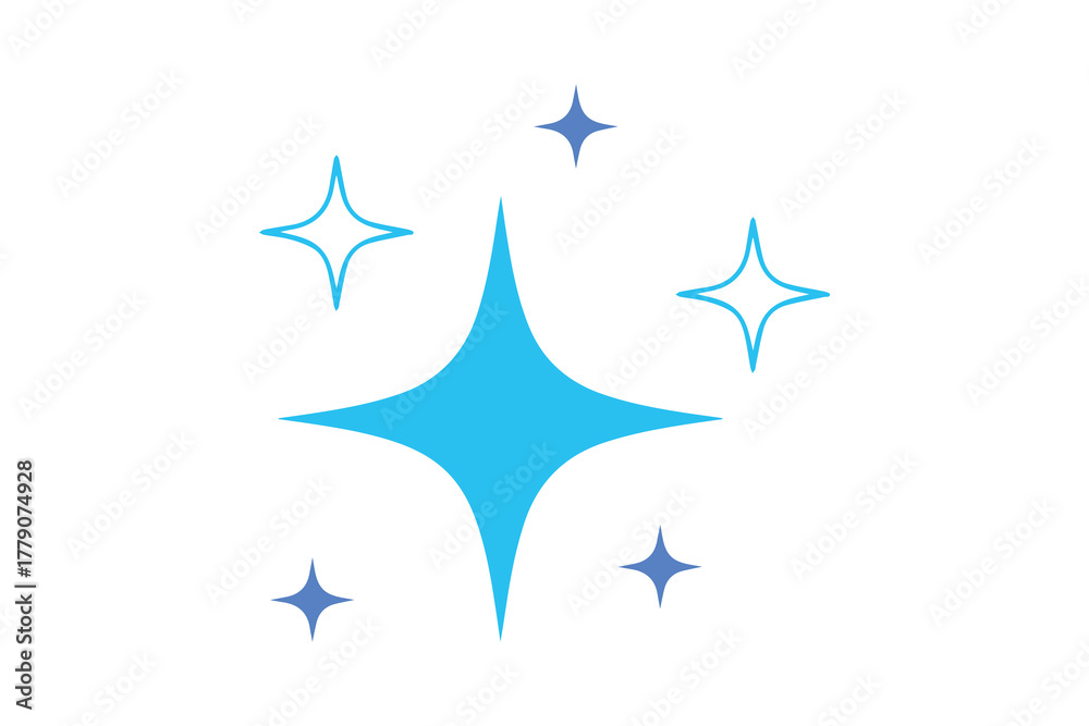 Obraz premium Star shape Vector