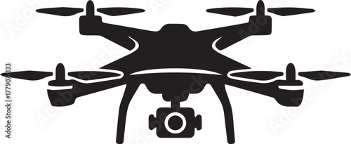 drone illustration vector silhouette