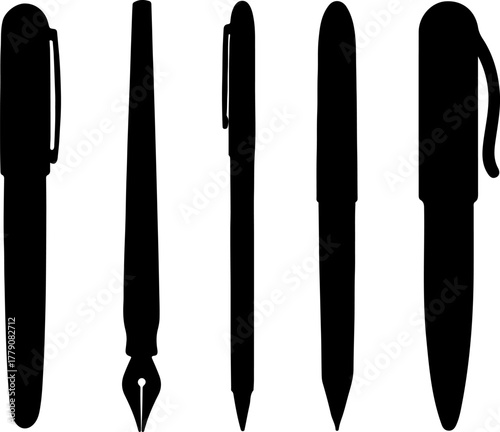 Pen vector, pen art vector, pen design art, pen vector art, vector of pen