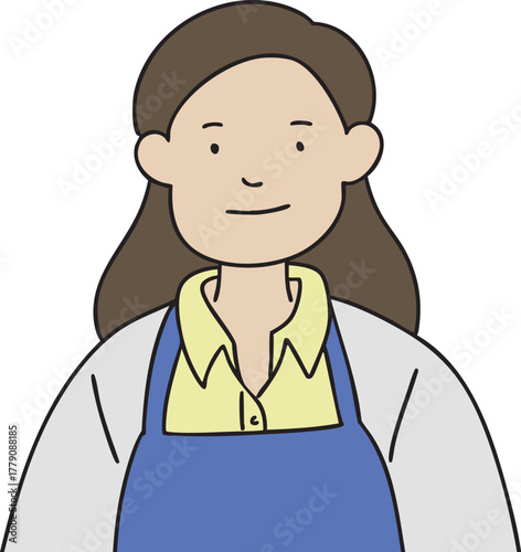 사장 또는 점원 사람 일러스트 1