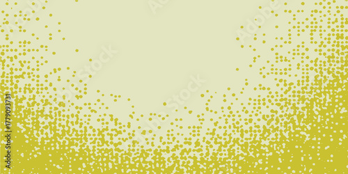 Abstract yellow background with beer bubbles, a vibrant gold liquid texture perfect for a party backdrop