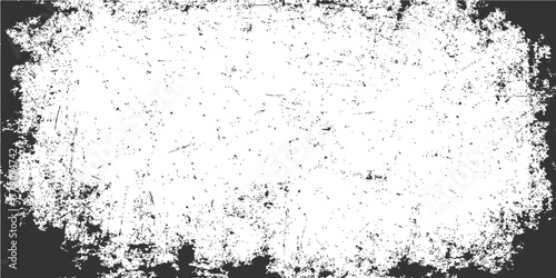Abstract black and white grunge texture background with splatter and ink drops for your design or art