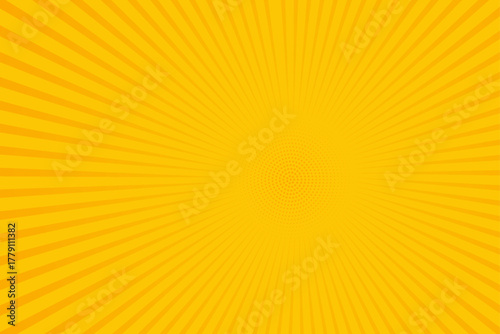 Bright orange and yellow rays background. modern. vector eps10. illustration.
