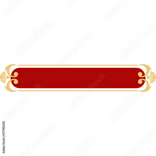Chinese New year Text Box Frame
