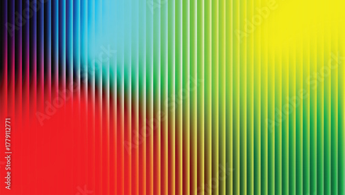 Abstract vertical stripes of various color uses with subtle textured effects