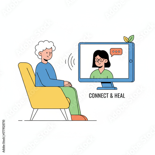 Virtual Doctor Video Call for Elderly Patient and Telemedicine