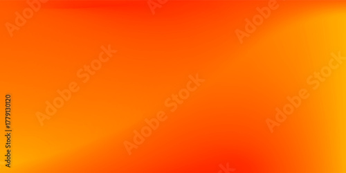 Abstract gradient background of glossy red and yellow colors. beauty curved shape composition illustration art for banner, poster, brochure, digital, web, page, surface, decoration, advertising