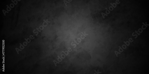 Black grunge old blackboard rough design. stone concrete texture grunge backdrop background anthracite panorama. Elegant illustration vintage black wall.