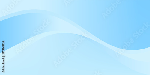 Abstract white wavy glowing lines on a blue background. Futuristic digital high-technology pattern abstrac