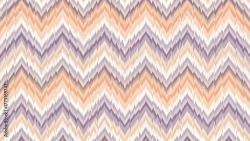 A seamless zigzag chevron pattern with gradient colors pastel color variations Background 