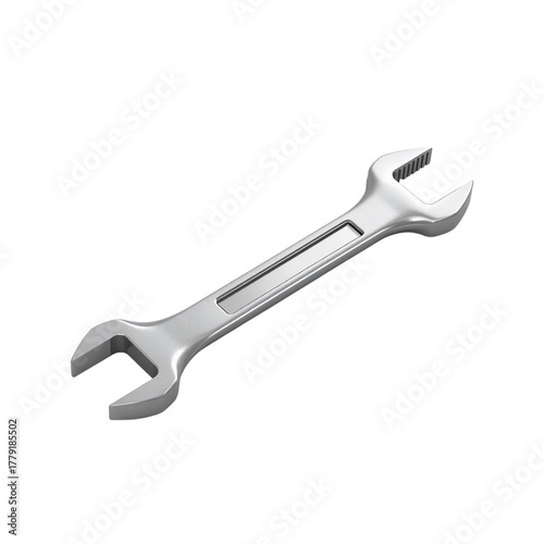 wrench isolated on white