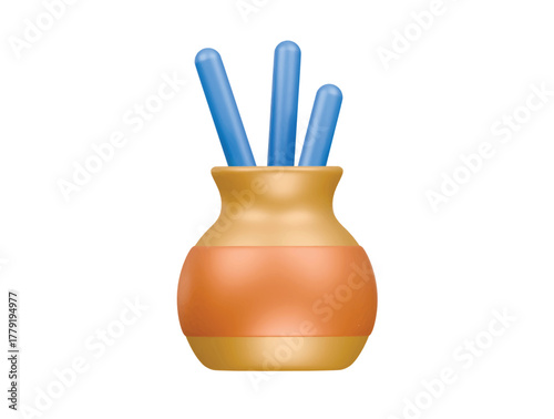 air freshener icon 3d illustration render