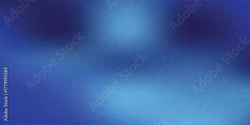 Abstract background with rich blue color gradient,Smooth color transitions create a sense of depth and soft texture.