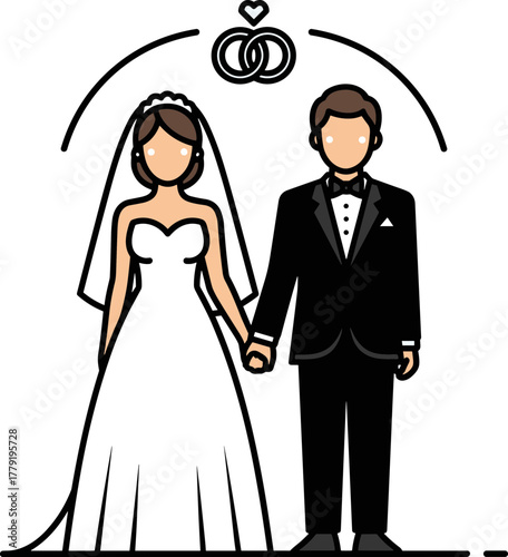 결혼 신랑 신부