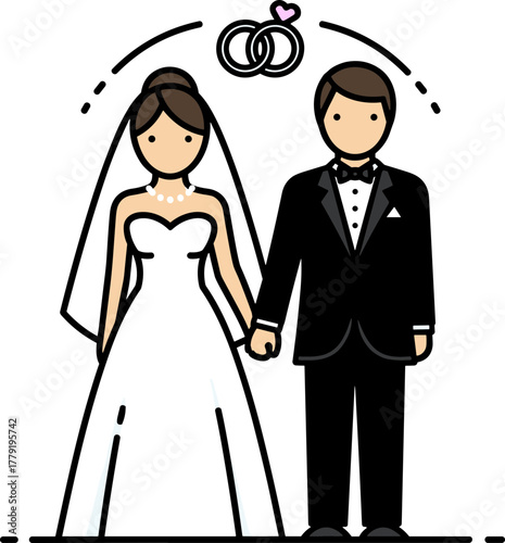 결혼 신랑 신부