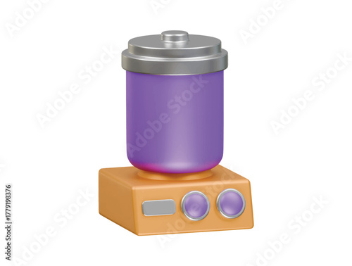 blender mixer icon 3d illustration render