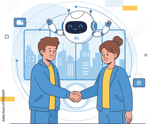 business people handshake