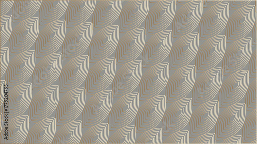 Elegant abstract quilt or dragon scale design with gentle lighting and shading.