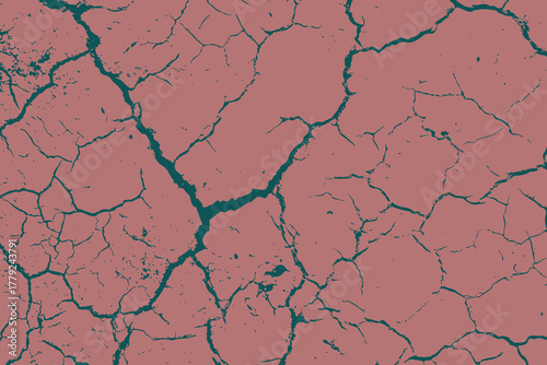 fracture line crack black silhouettes. Ground Abstract Ground Crack Texture effect vector illustration. crack concrete white wall or Cement wall background, crack. Eps 10