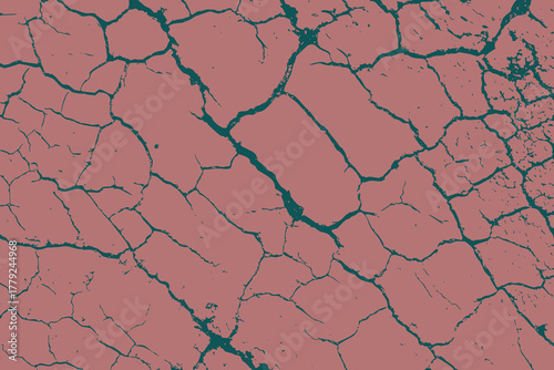 Broken Crack Ground Texture effect vector illustration. crack concrete white wall or Cement wall background, crack white wall texture, Grange. Eps 10