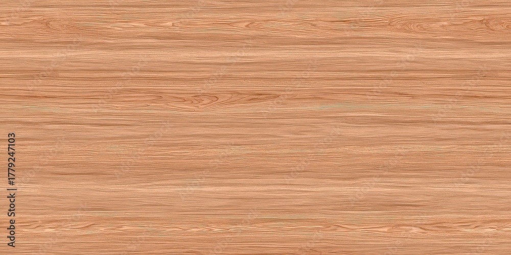 Fototapeta premium Detailed Seamless Wood Grain Texture Horizontal Structure in Earthy Tones with Subtle Highlights