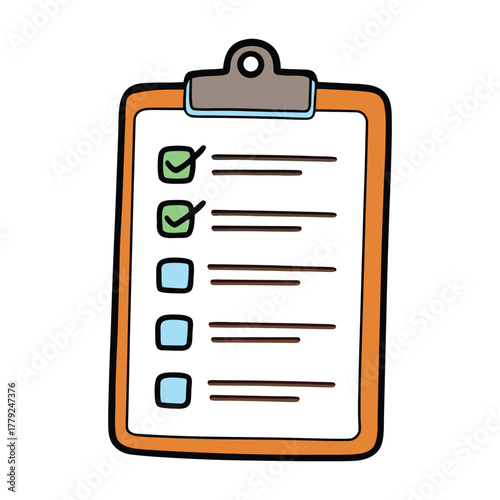 A task list helps organize daily goals with clear priorities and checkboxes. Track progress, stay focused, and manage time efficiently to boost productivity.
