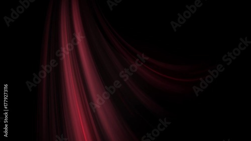 Colored air flow moving increasing towards the end. Animation of air conditioner blowing cool wind. Freezing wind waves air blowing effect Air cooling process
