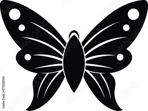 Whimsical fish with colorful butterfly wings a creative aquatic creature illustration