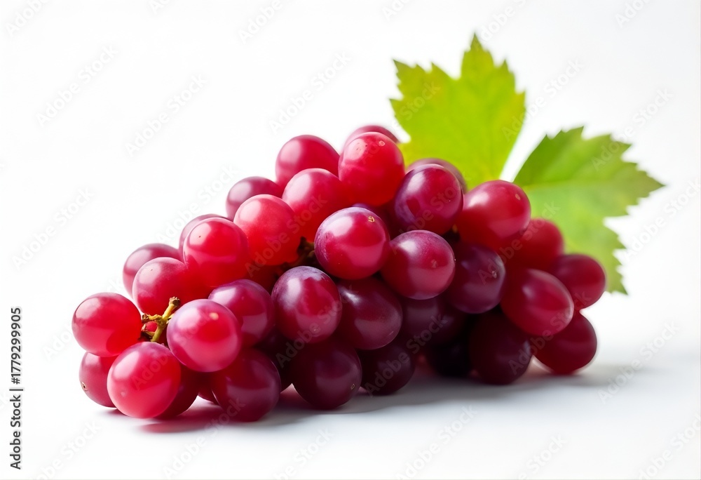 Fototapeta premium grape on white background
