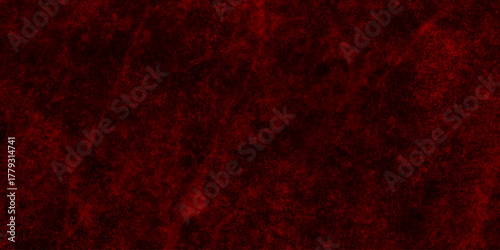 Abstract dark red grunge background with scratches and cracks wall. empty concrete dark wall background texture. red stucco wall background texture. red and black marble stone texture.