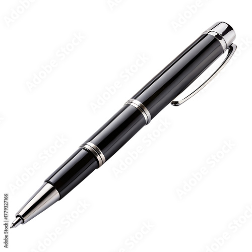 Ballpoint Pen Isolated on Transparent Background