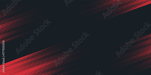 Halftone dots red and blue color pattern gradient grunge texture background. Dot pop art comic sport style vector illustration. grunge vector dots . eps 10