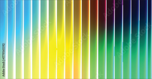 Luminous Color Bars: A Bright Spectrum Display