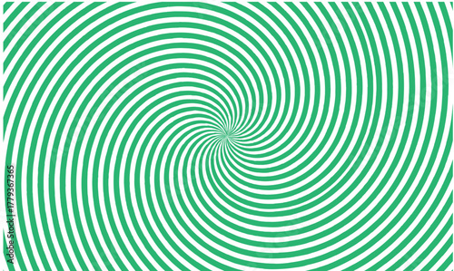 Abstract turquoise and white swirling spiral pattern creating a hypnotic optical illusion effect