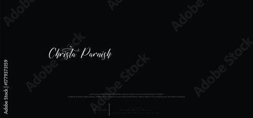 Elegant Signature Font. Best Alphabet Beautiful Calligraphy Signature Font