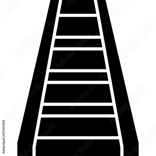 Escalator Icon Vector Element