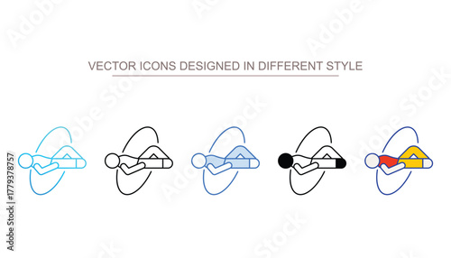 Fish Shape icon design with white background stock illustration