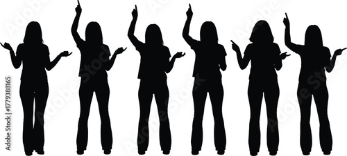 Gesture, Pose, Body, Language, Expression, Person, Human, Figure, Hands, Arms, Communication, Symbol, Sign, Silhouette, Illustration