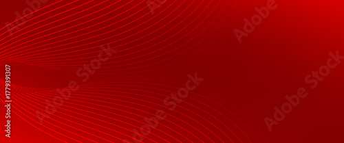 Abstract red motion background with gradient hues and curved lines. Ideal for technology, innovation, and modern creative projects.