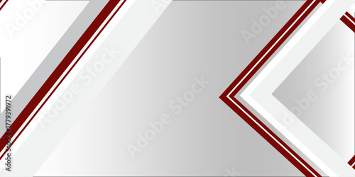 Red Geometric Lines Abstract Vector Design on White Background .Geometric abstract design with intersecting red and white lines creates a dynamic. Creative background for digital media,