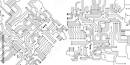 Circuit Board Technology Background Vector Eps10