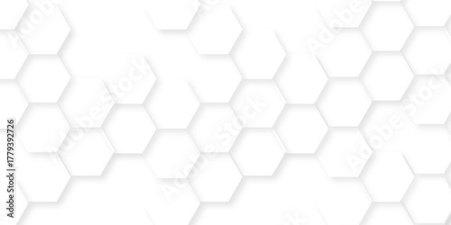 Geometric abstract hexagon technology background.. Abstract honeycomb background.. Vector illustration of hexagons pattern, Creative idea for medical technology or science design.