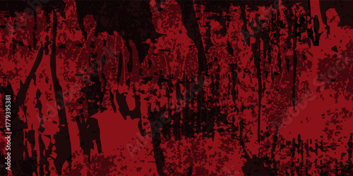 Intense red smoke burst effect over black backdrop. Ideal for dramatic visuals, horror themes, or music artwork. eps 10