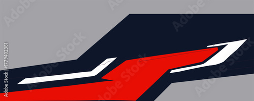 Sporty Racing Car wrap livery design. vinyl sticker design in vector file