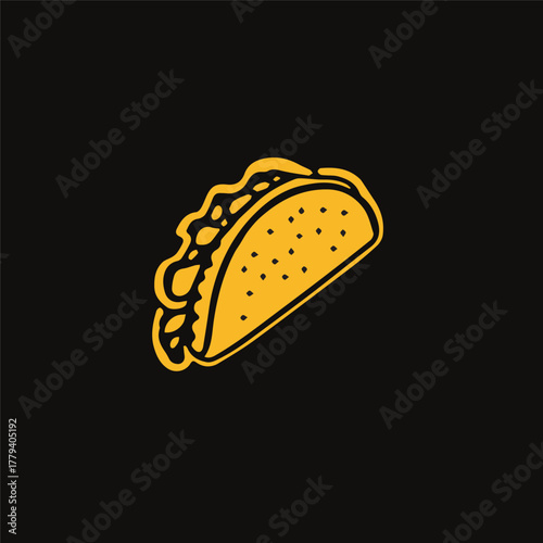 Tacos yellow color food