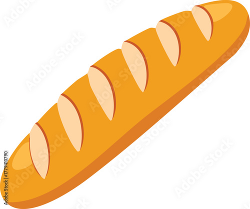 vector set of sesame bread illustrations