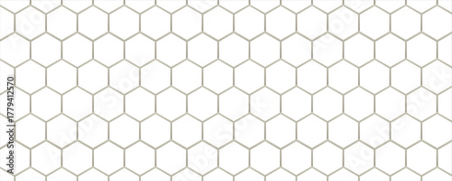 Abstract cube hexagon shape background. Vector banner design. Hexagons pattern. Geometric abstract background with simple hexagonal elements.